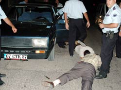 Polis-Alkollü kovalamacası