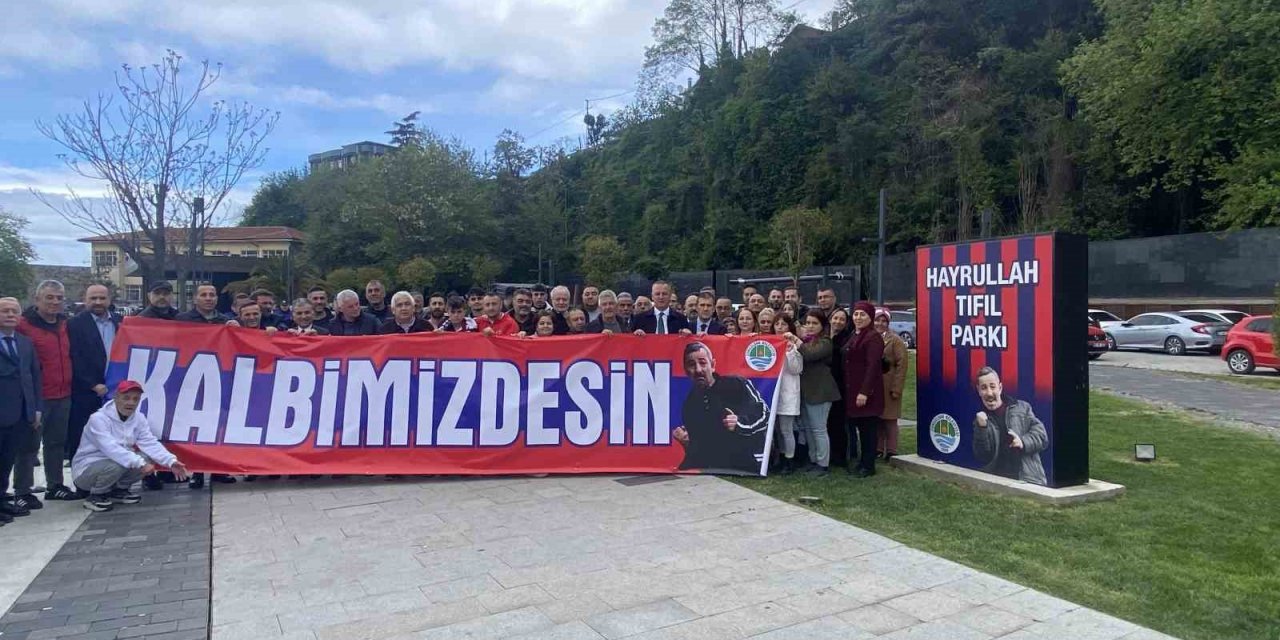 İsmi çocuk parkında yaşatılacak