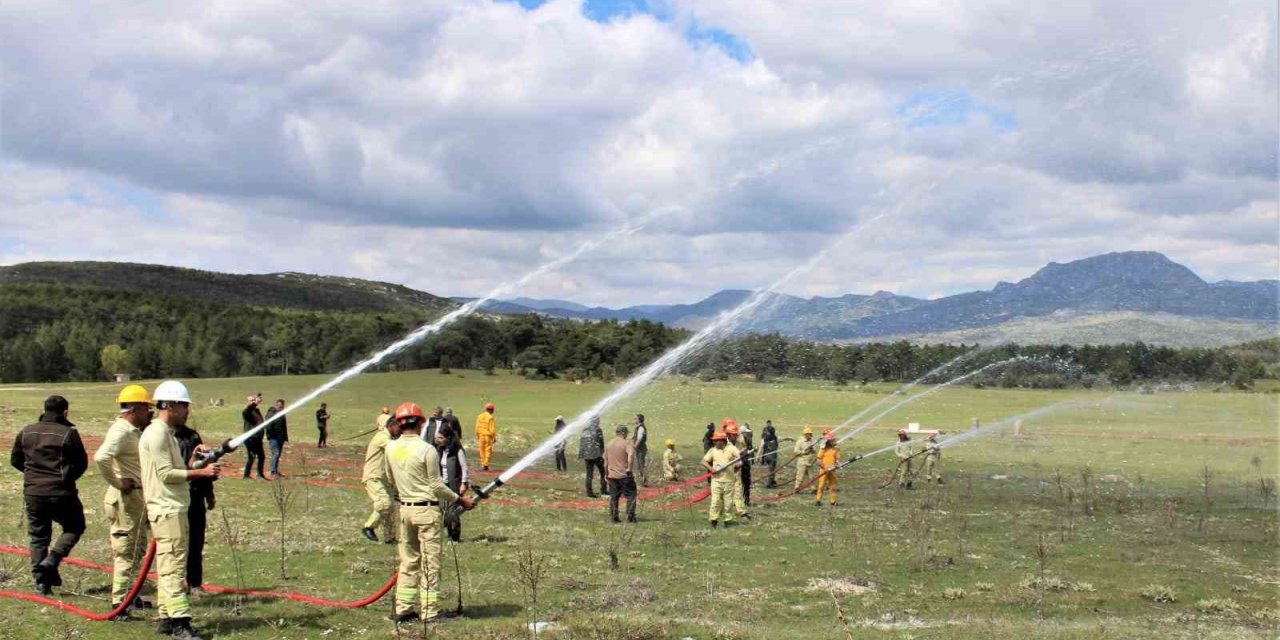 Eğirdir’in ’alev savaşçıları’ göreve hazır
