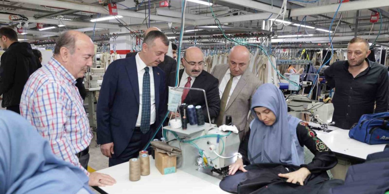Başkan Büyükakın: "Başka bir ligin oyuncusu haline gelen sanayicimiz var"