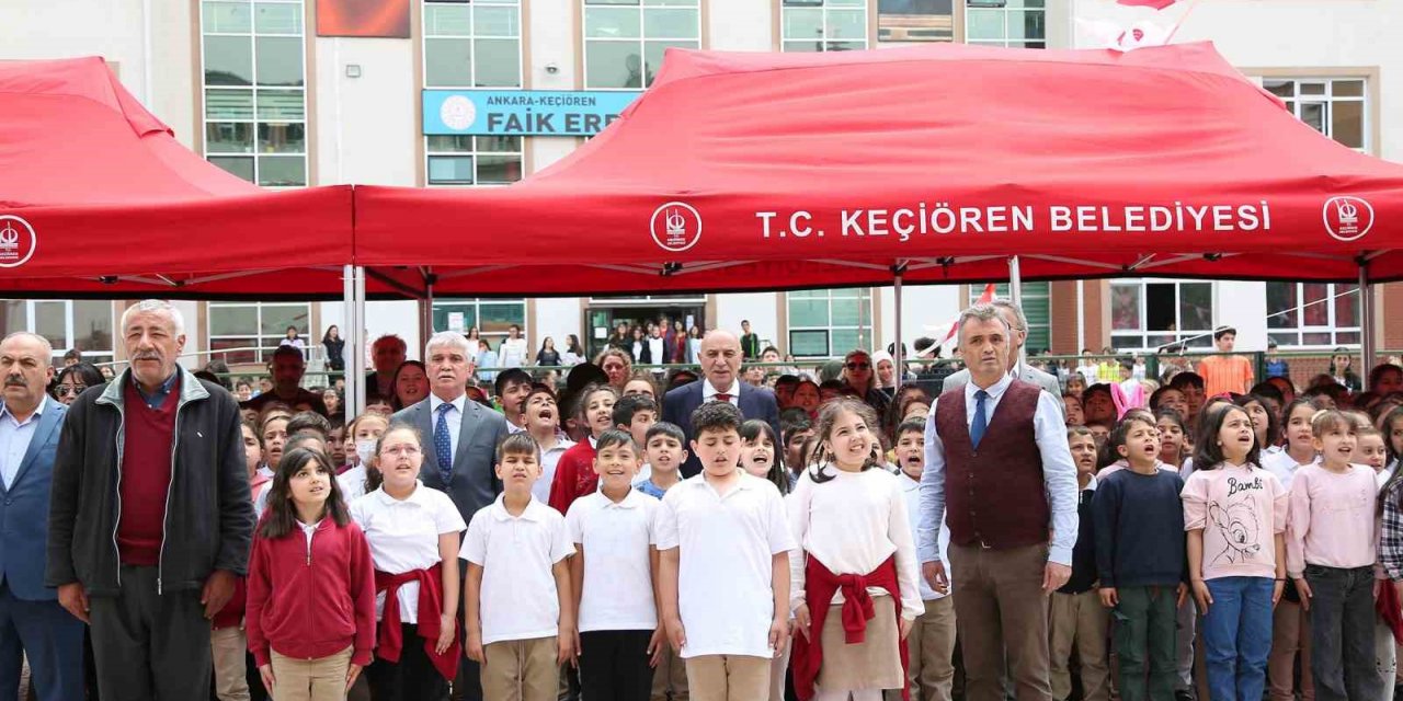Keçiören’de ilkokula laboratuvar sınıfı açıldı