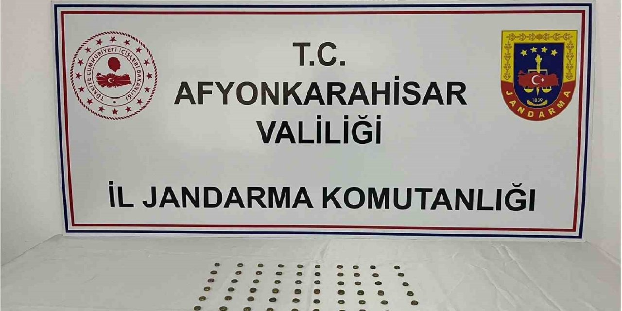 Afyonkarahisar’da ‘Elmalı Sikkesi’ ele geçirildi