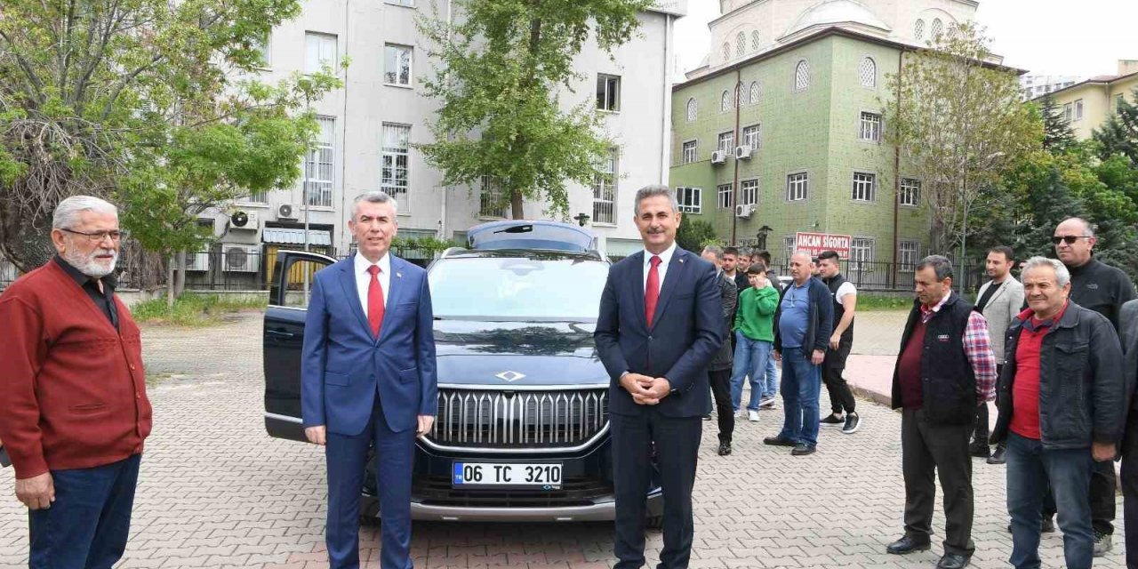 Yerli ve milli araba Togg Mamak’ta