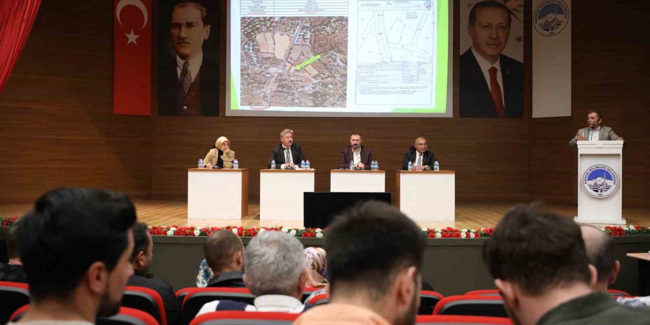 Melikgazi Belediyesi’nden ihale ile satılan 35 arsaya yoğun ilgi