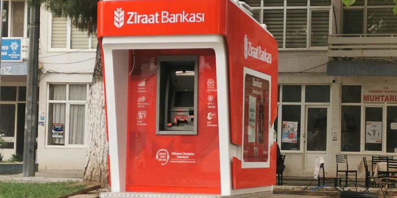 Yeniköy ve Bıyıklı Mahalleleri bankamatiğe kavuştu