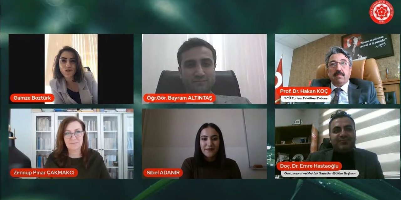 Alaturka sofra kültürü online olarak masaya yatırıldı