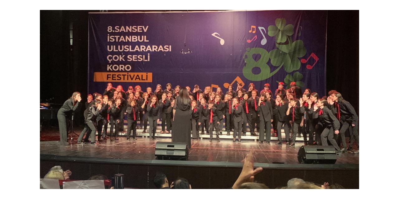 Çocuk Korosu 8. Sansev Uluslararası Koro Festivali’nden ödülle döndü