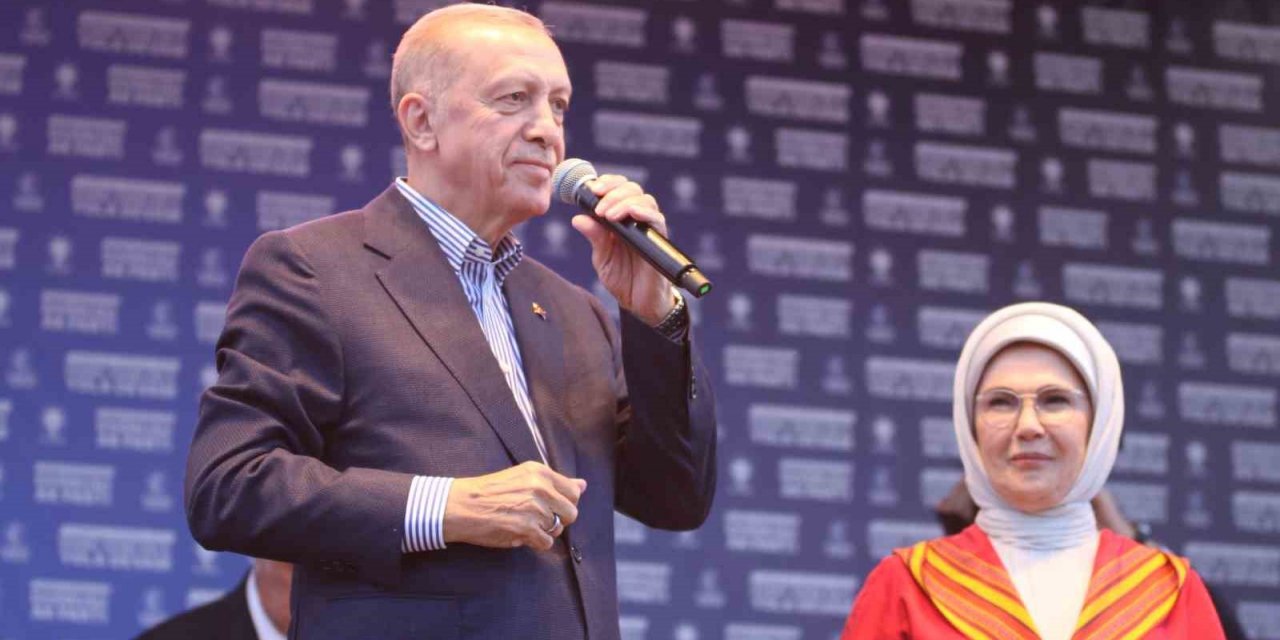 Mardin’de halka hitap eden Cumhurbaşkanı Erdoğan kentten ayrıldı
