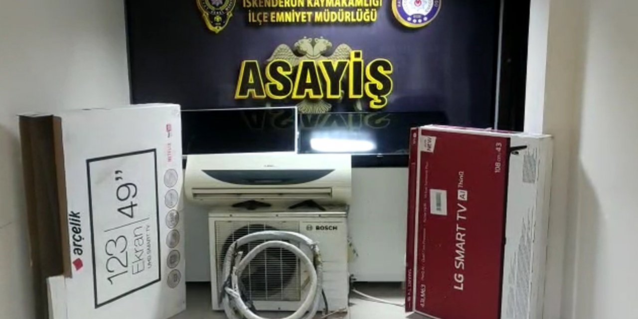 Hatay’da hırsızlık şüphelisi 2 şahıs tutuklandı