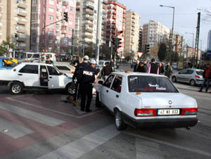 Konya'da trafik kazası: 4 yaralı