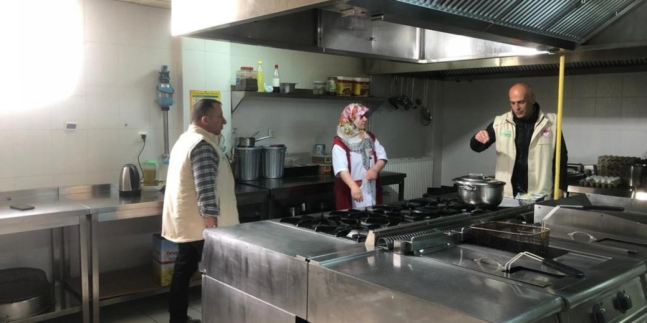 Konya Beyşehir’de kafeterya, büfe, kantin ve yemekhanelere sıkı denetim