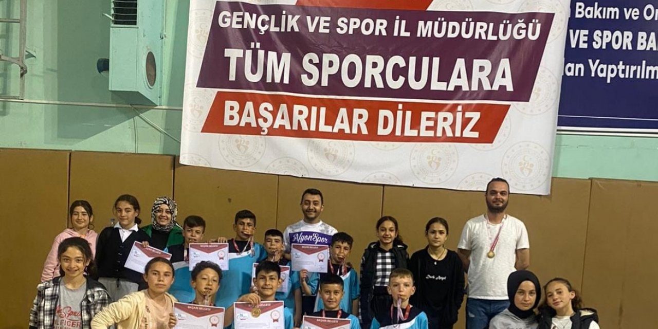 Sülünlü şampiyonlar Afyonkarahisar’ı temsil edecek