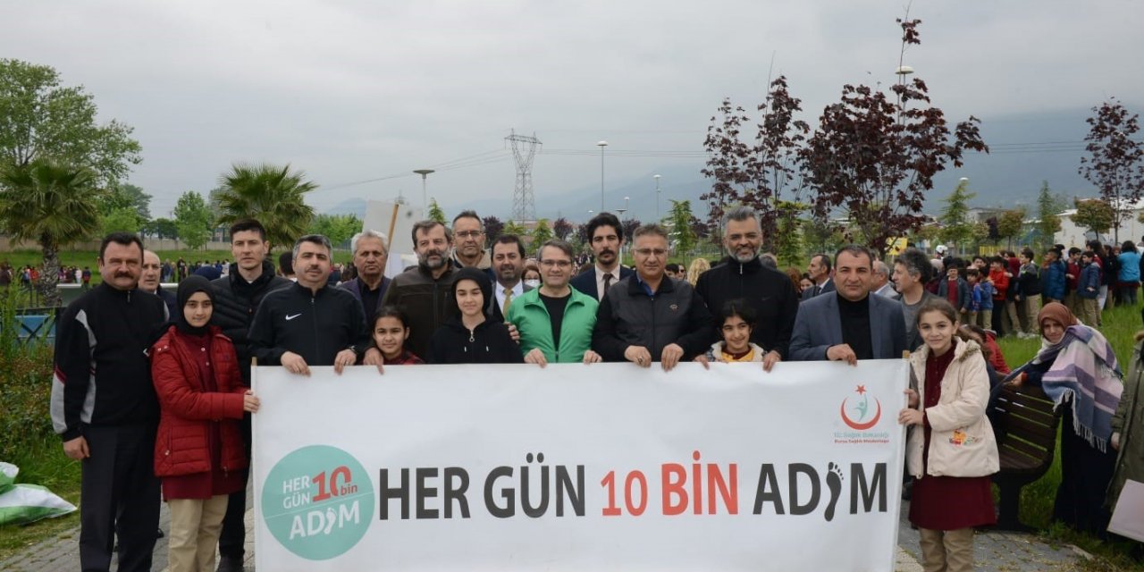 Yıldırım’da sağlıklı yaşama adım adım