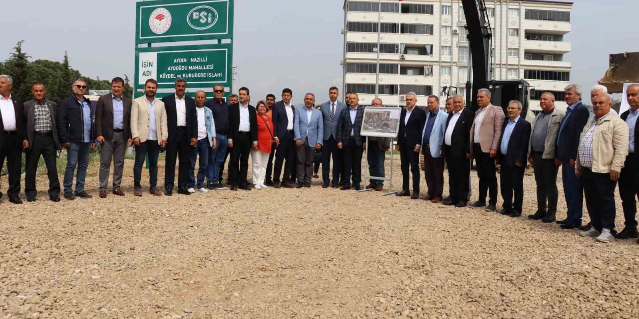 Başkan Özcan, 75 milyonluk proje için kolları sıvadı