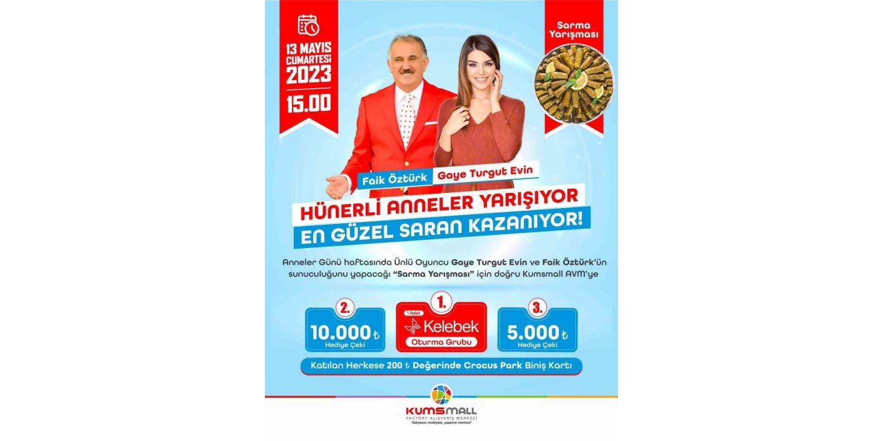 Hünerli anneler en güzel yaprak sarması için yarışacak