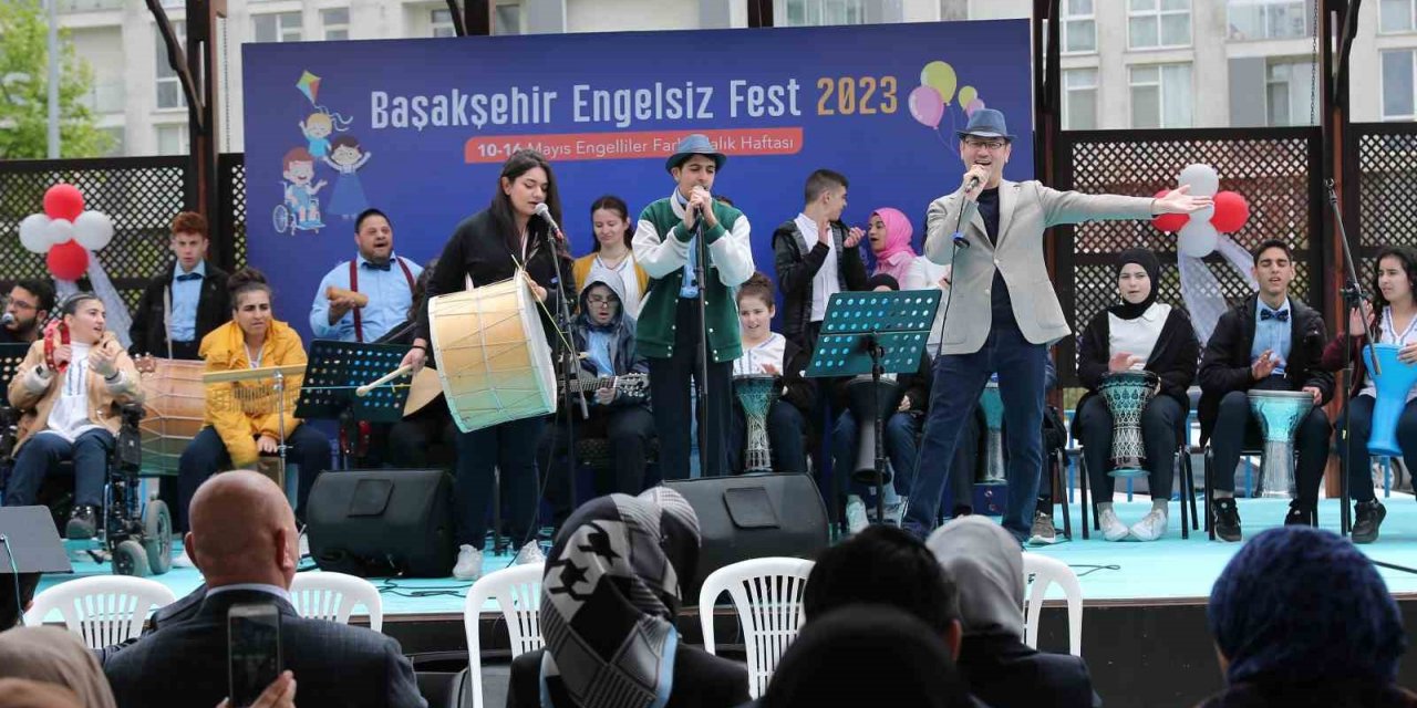 Başakşehirliler Engelsiz Fest’te doyasıya eğlendi