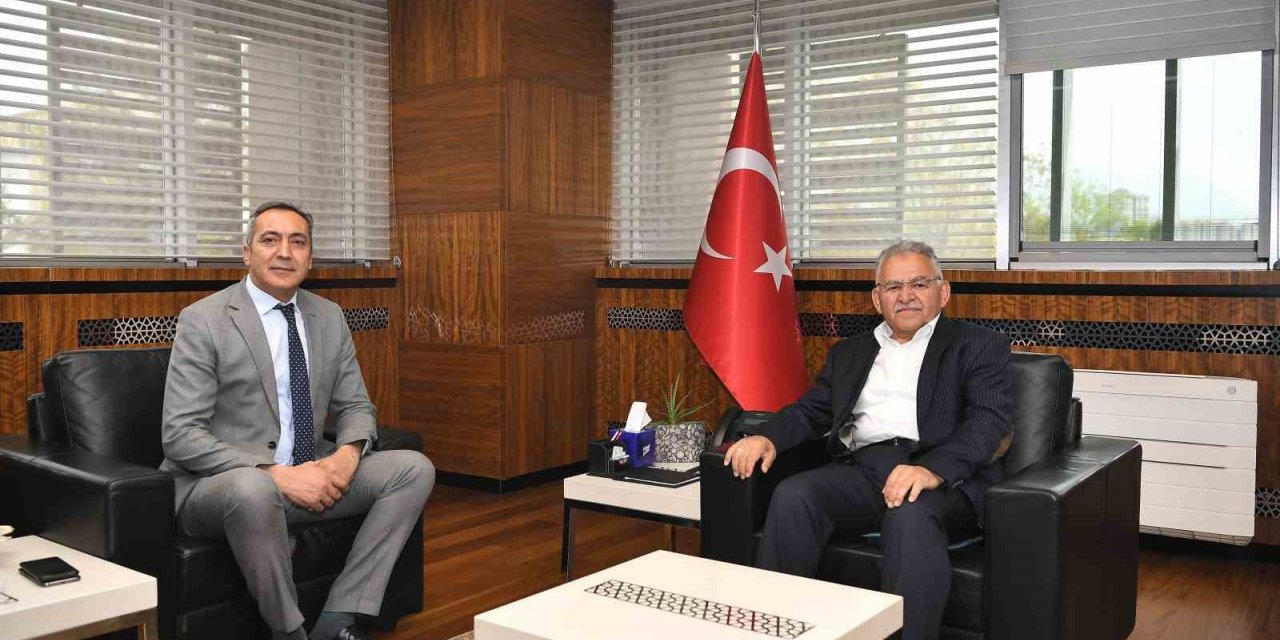 Başkan Büyükkılıç’a kamu kurumu yöneticilerinden ziyaret