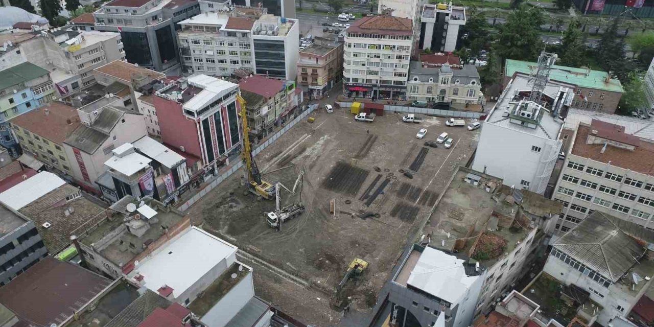 Samsun’a 200 araçlı otopark ve meydan