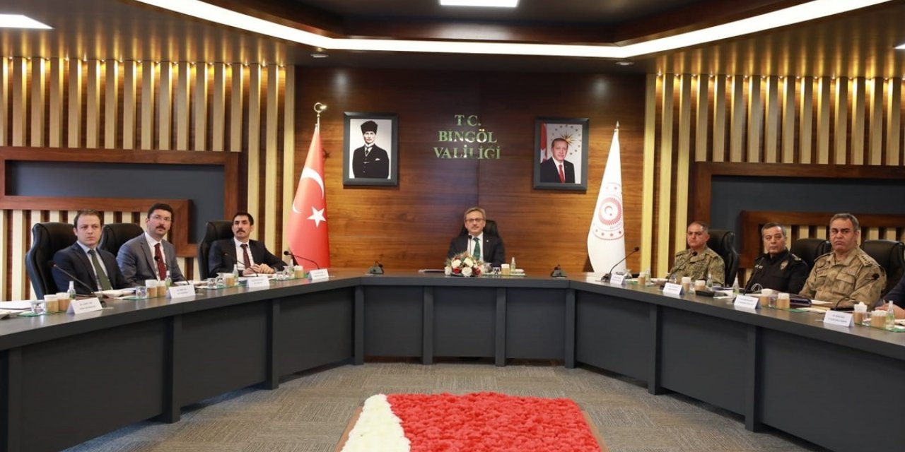 Bingöl’de seçim güvenliği toplantısı yapıldı