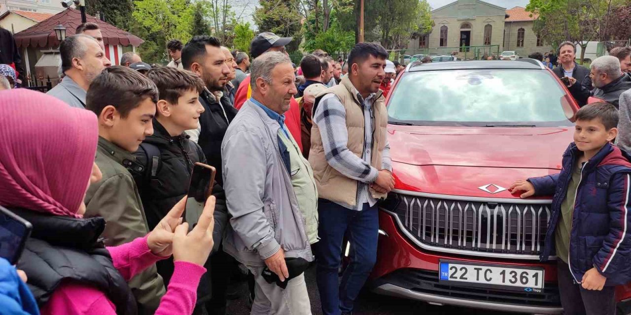 Keşan’da tanıtılan Togg büyük ilgi çekti