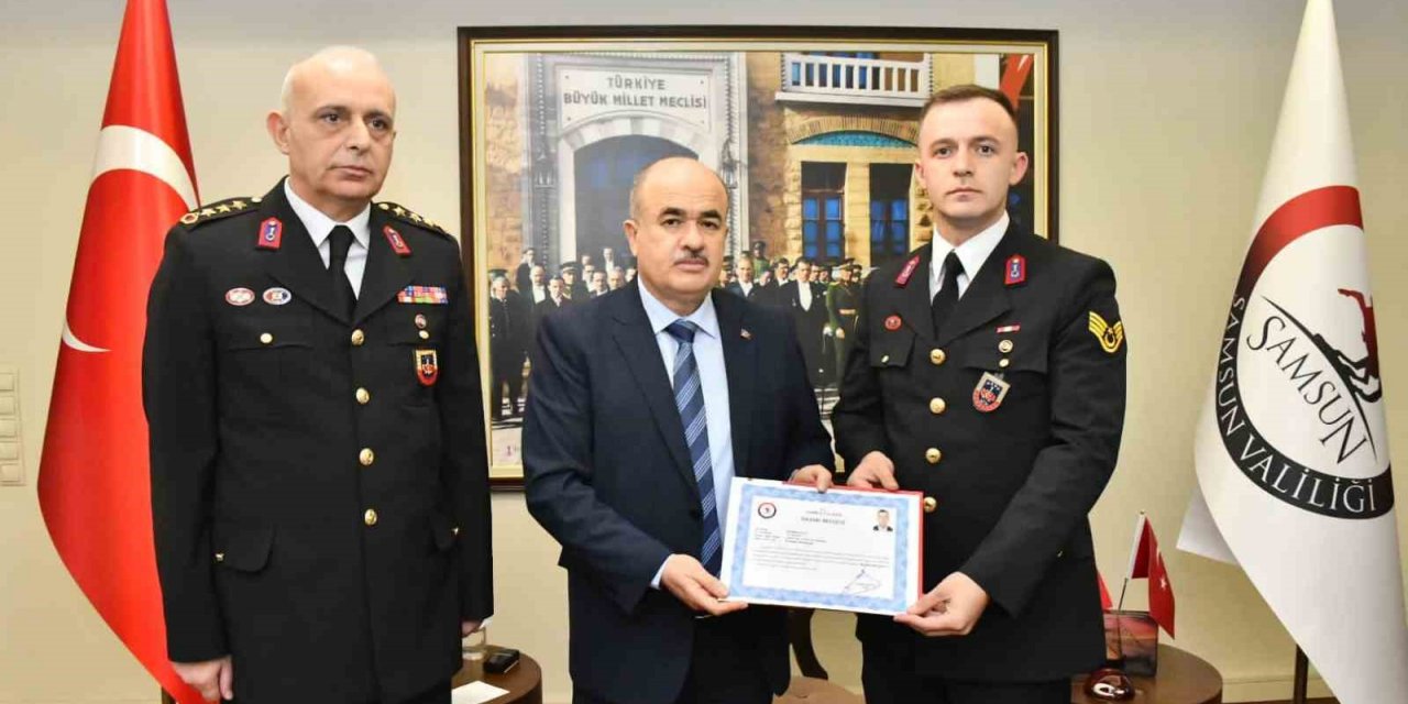 Vali Dağlı’dan kolluk kuvvetlerine başarı belgesi