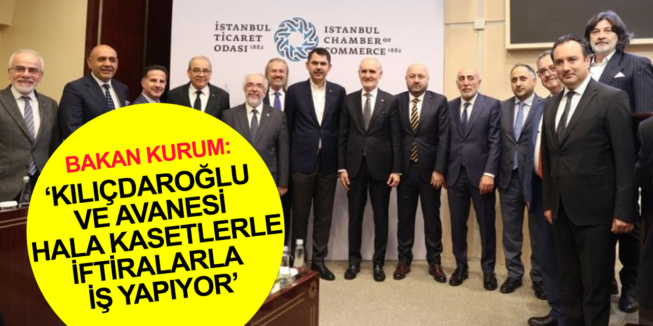 Bakan Kurum: Kılıçdaroğlu ve avanesi hala FETÖ’nün, PKK’nın kaset oyunlarıyla bir yere gelmeye çalışıyor