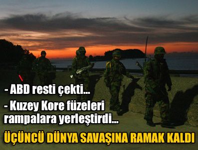 Kore'de savaş çanları!