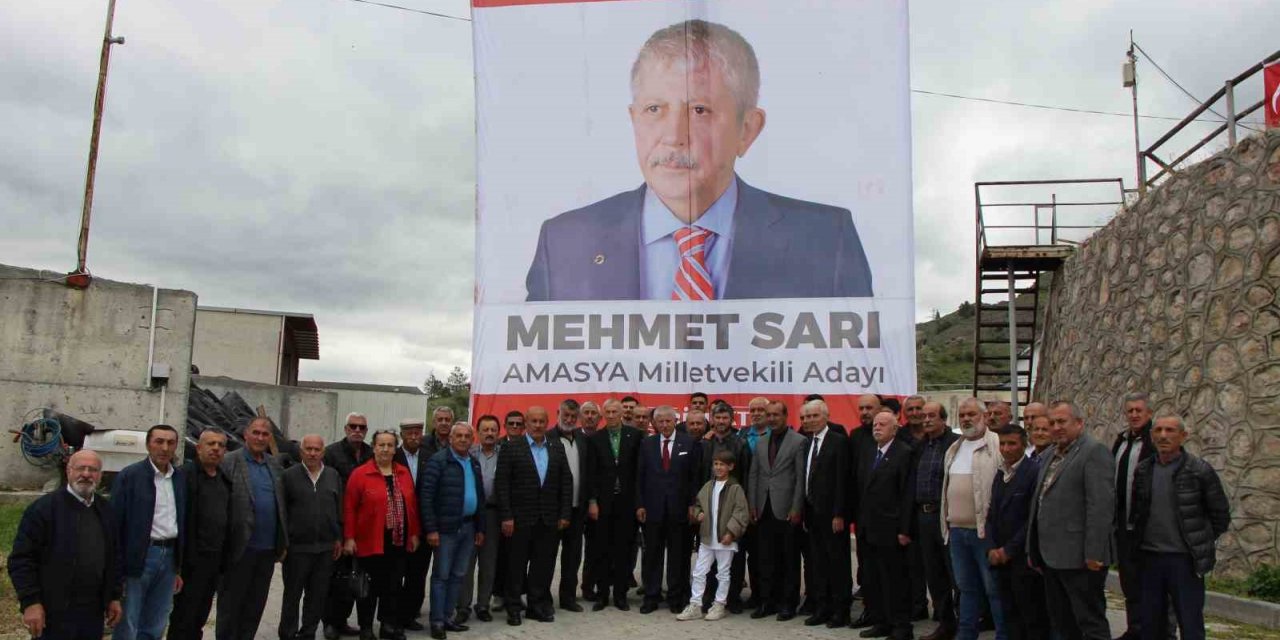 Mehmet Sarı: “Geleceği aydınlık bir Amasya hazırlıyoruz”