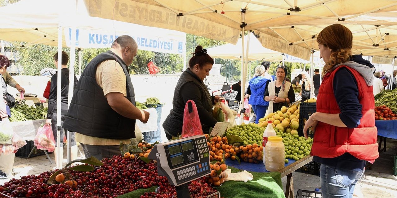 Bu pazarda üreticiler emeklerinin karşılığını alıyor