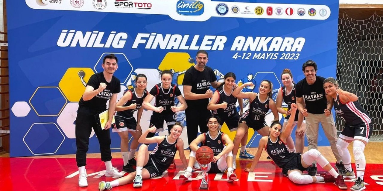İKMYO kızları basketbolda Türkiye 3’üncüsü