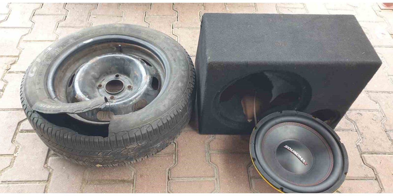 Aracın ses sisteminden kilolarca esrar çıktı