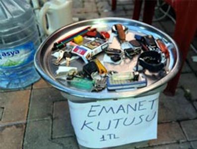 1 TL'ye emanet hizmeti