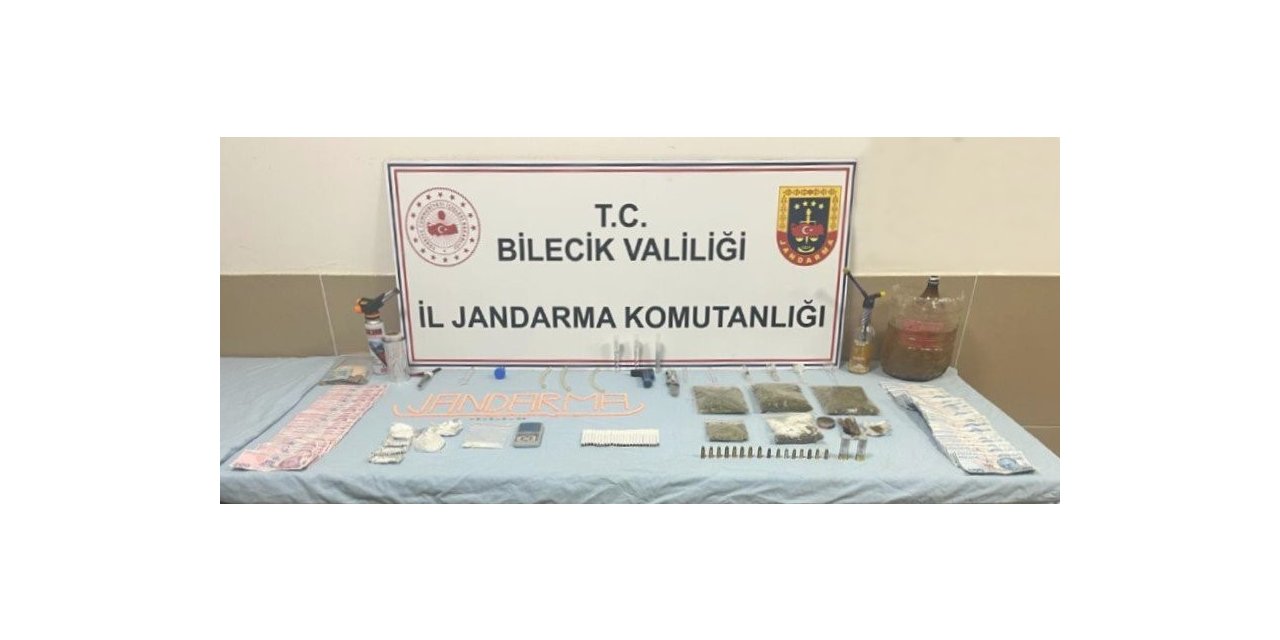 Bilecik’te 236 gram esrar ele geçirildi