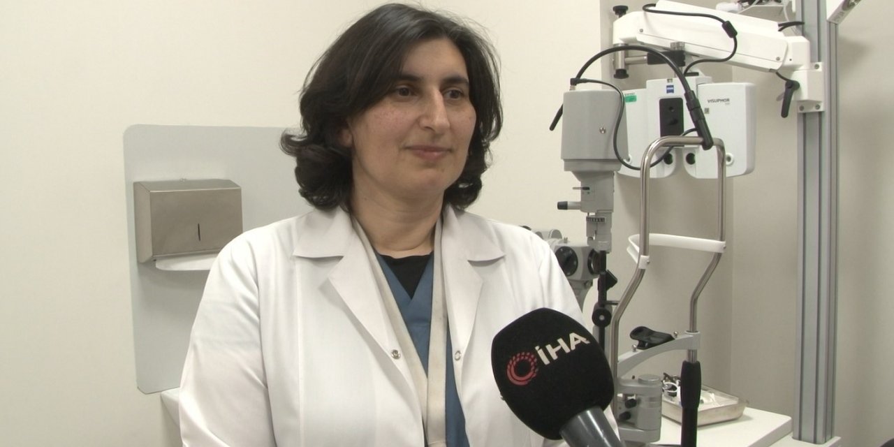 Geçirdiği uçuk enfeksiyonun ardından kornea nakli olan kadın yeniden ışığa kavuştu