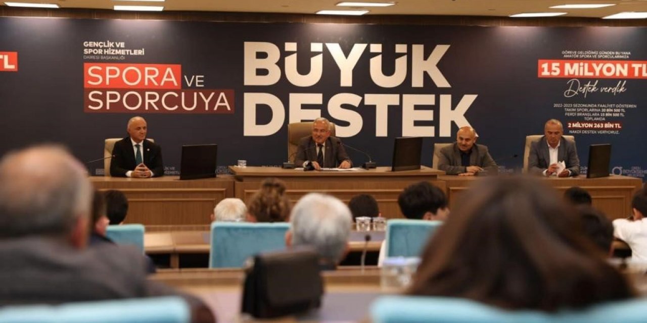 Ordu’da Amatör Spor Kulüplerine Büyük destek