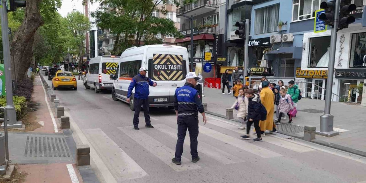 Miniklerin trafik güvenliği zabıta ekiplerine emanet