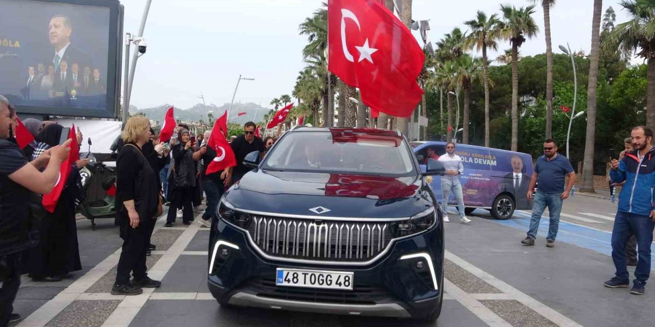 Marmaris’te TOGG’a büyük ilgi