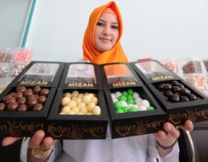 Mevlana Şekerini çikolatayla kapladılar