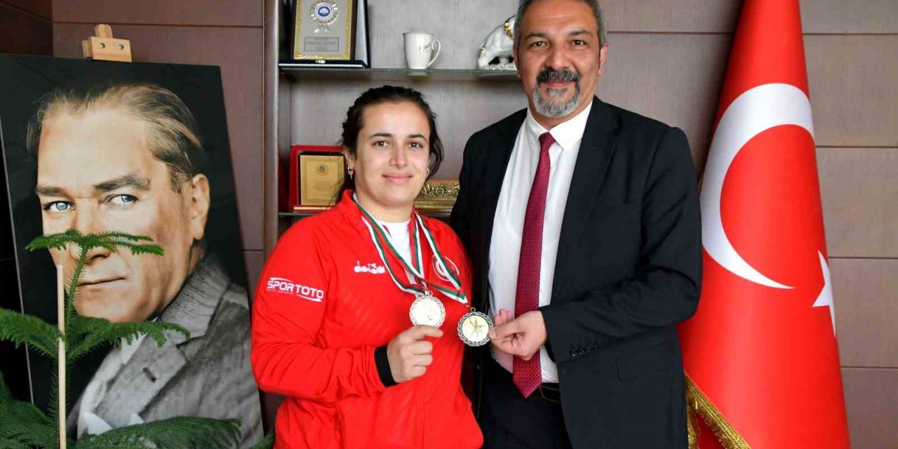 Milli Sporcusu Yadigar, Söke’ye gurur yaşattı