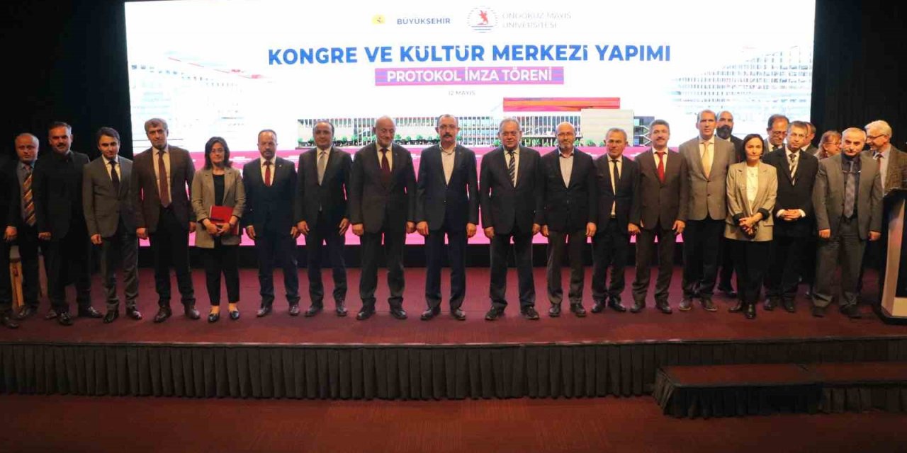 Samsun’a Karadeniz’in en büyük ’kongre ve kültür merkezi’