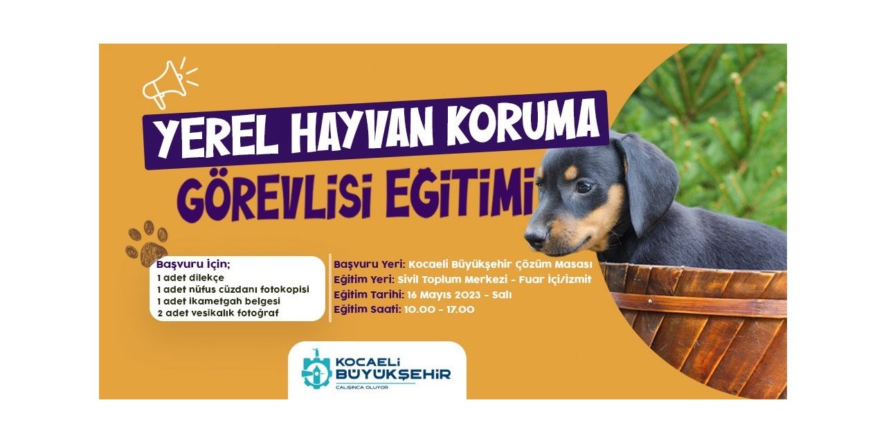 Hayvan koruma görevlisi olmak isteyenlere eğitim veriliyor