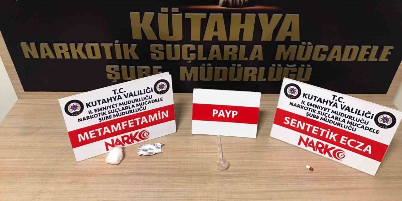 Kütahya’da durdurulan araçta uyuşturucu ele geçirildi