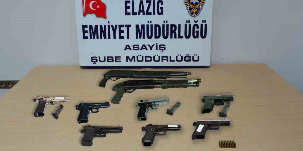Elazığ’da asayiş ve şok uygulamaları: 25 kişi tutuklandı