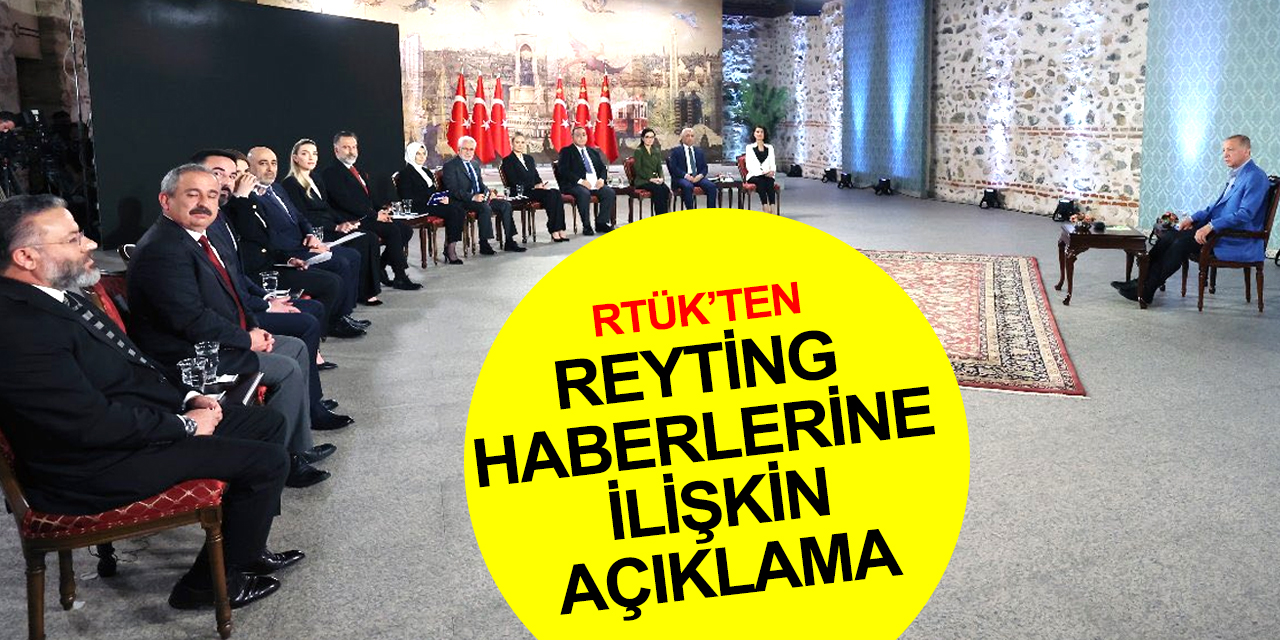 RTÜK Başkanı Ebubekir Şahin’den reyting haberlerine yalanlama! Doğru reytingi açıkladı