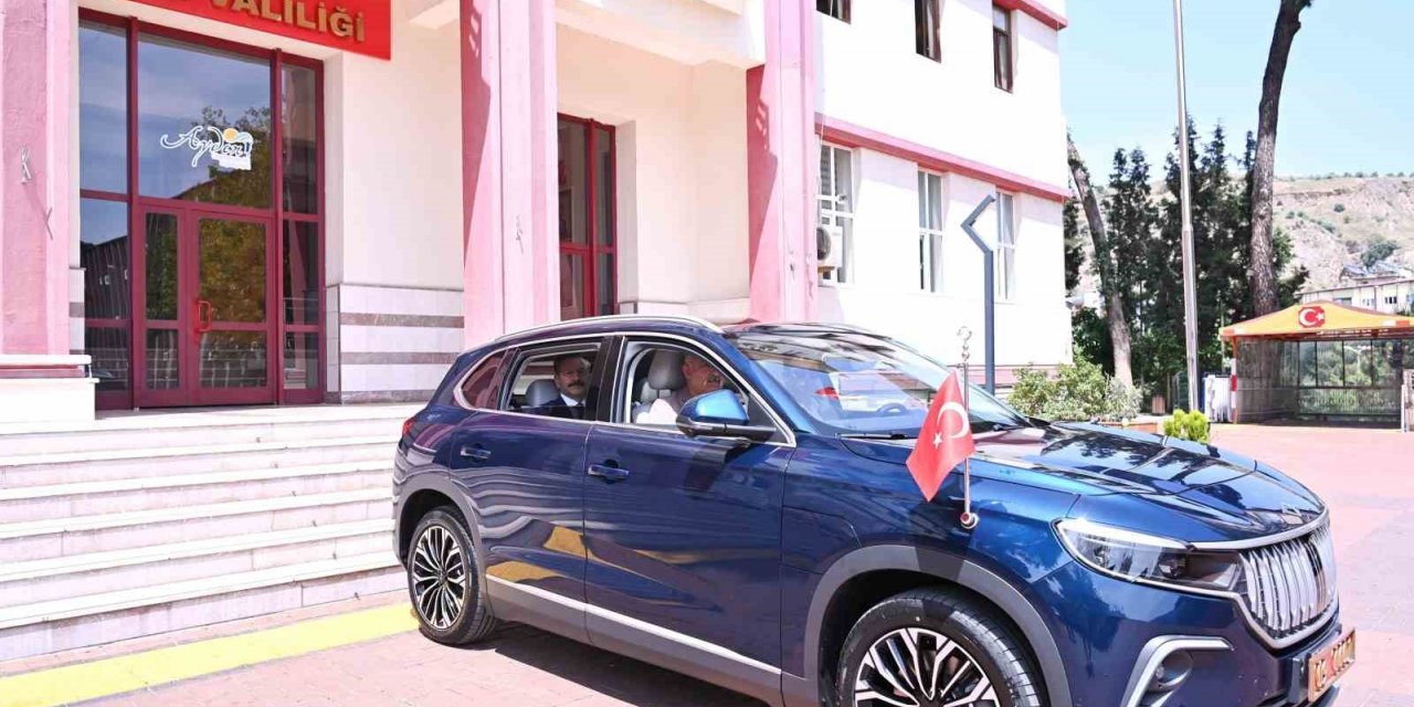 Yerli ve milli otomobil TOGG Aydın Valiliği’nde