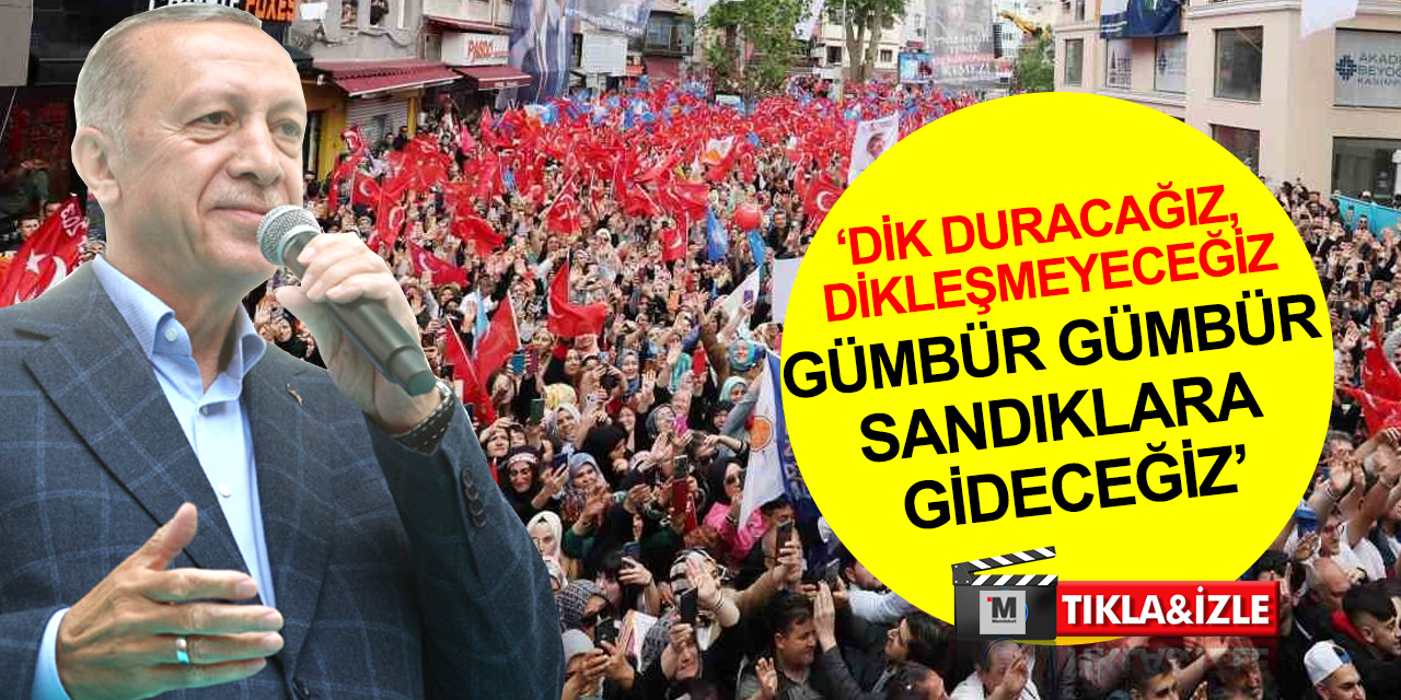 Cumhurbaşkanı Erdoğan son mitingini Kasımpaşa'da 45 bin kişiyle yaptı! 'Kandil'deki teröristler neyse bay bay Kemal de o' dedi