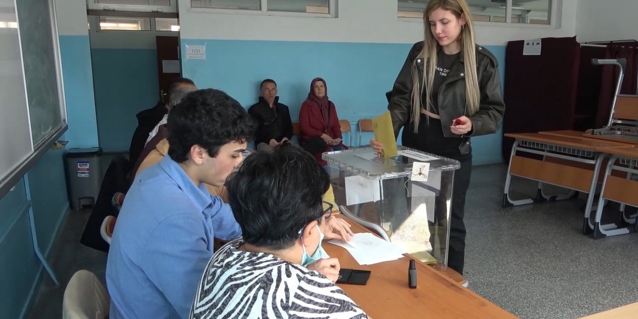 Kırıkkale’de vatandaşlar sandık başına gidiyor