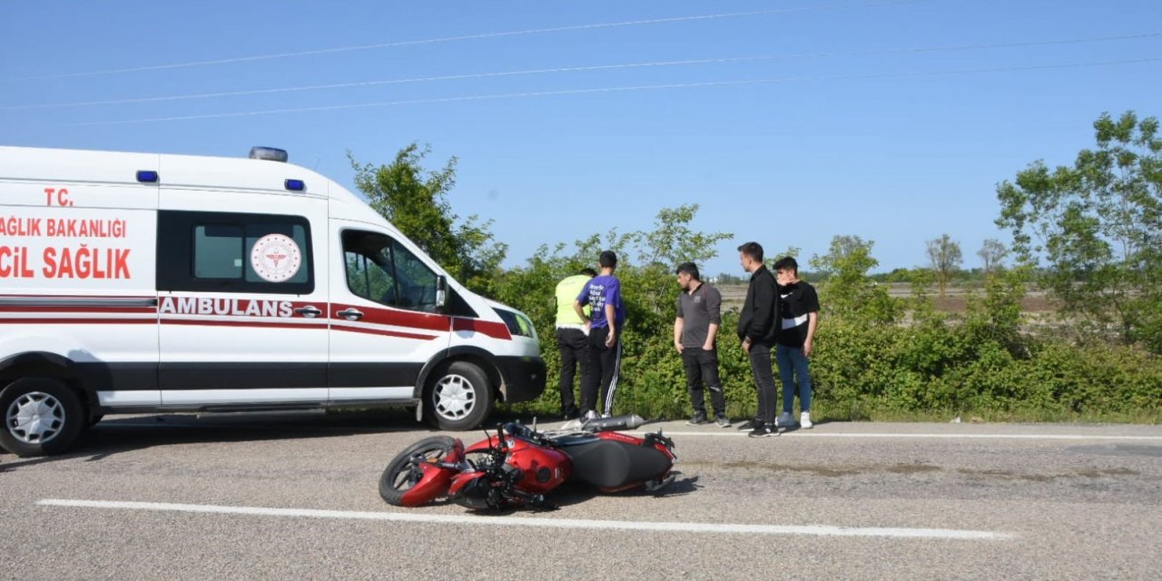 Sinop’ta trafik kazası: 2 yaralı