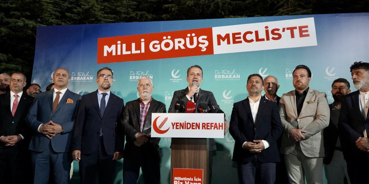Erbakan’dan teşekkür konuşması: Milli Görüş 21 sene sonra yeniden meclist! Yerli ve milli muhalefet olacağız