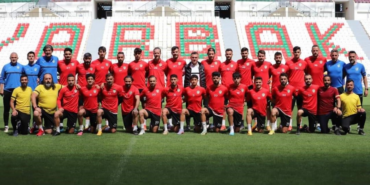 Amedspor, play-off için sahada